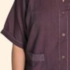 Boxy Top (Aubergine) - 4