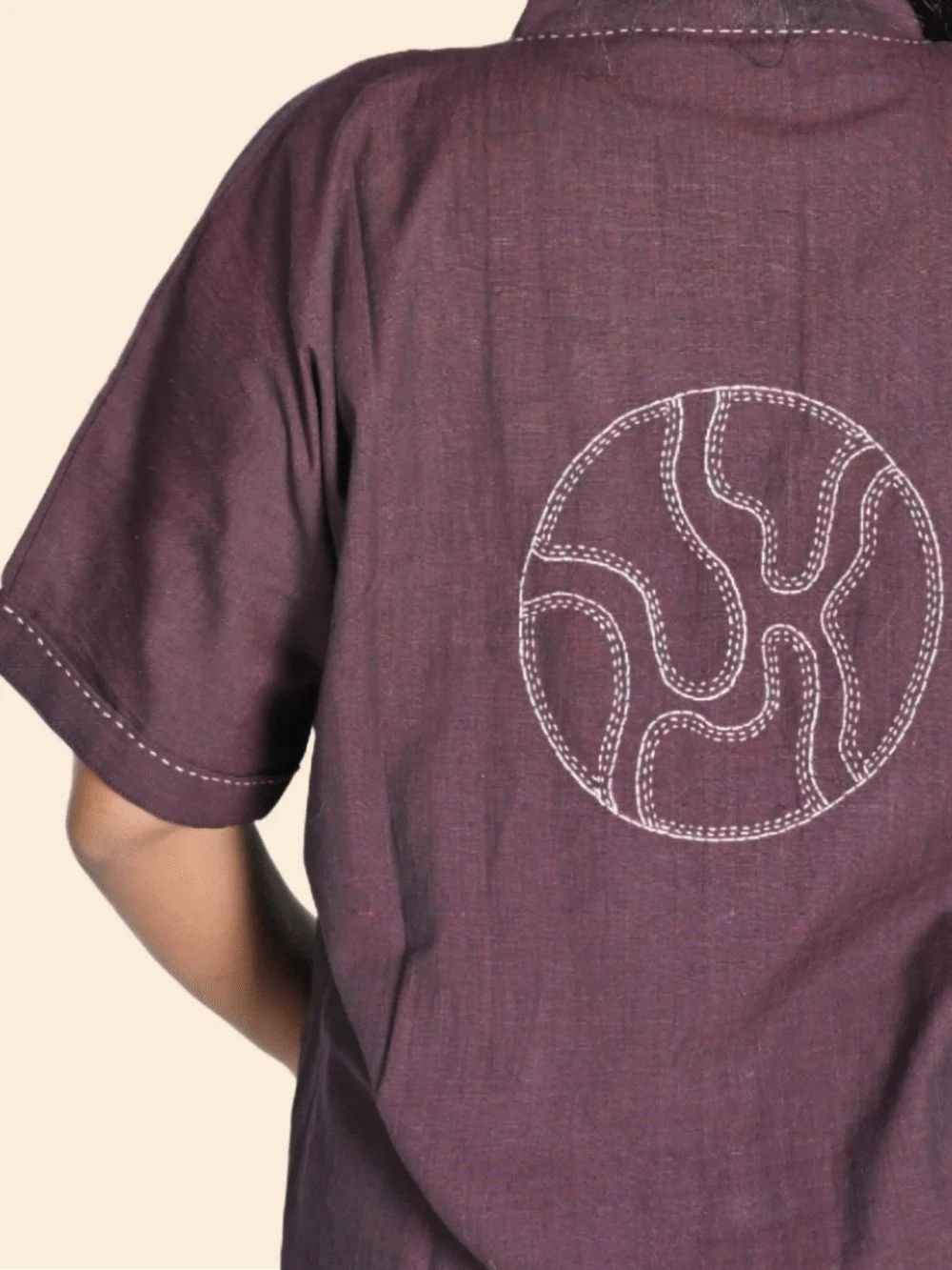 Boxy Top (Aubergine) - 5