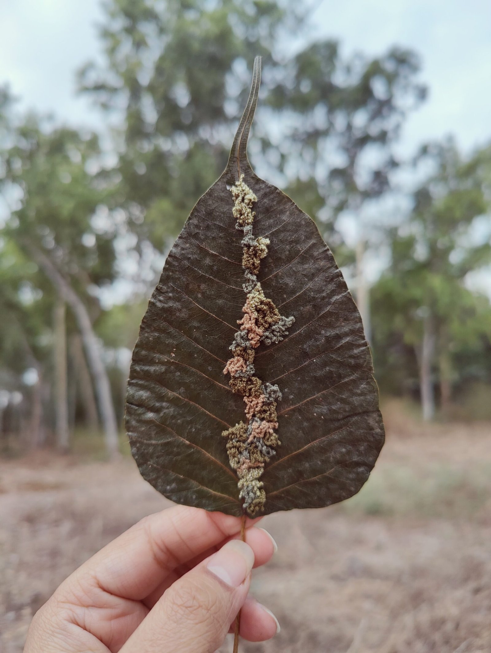 About us Handwoven fabric sample by Sutkatha, an eco-conscious clothing brand